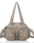 Vintage Y2k Multi-Pocket Shoulder Bag