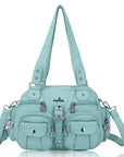 Vintage Y2k Multi-Pocket Shoulder Bag