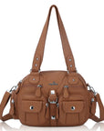 Vintage Y2k Multi-Pocket Shoulder Bag