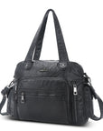 East-West Utility Shoulder Tote Bag with Adjustable Strap