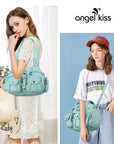 Vintage Y2k Multi-Pocket Shoulder Bag