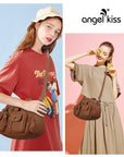 Vintage Y2k Multi-Pocket Shoulder Bag