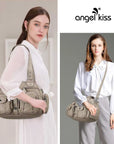 Vintage Y2k Multi-Pocket Shoulder Bag