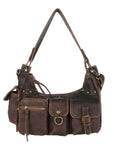 Multi-Pocket Underarm Shoulder Tote Bag