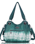 Tie-Dye Washed Finish Weekend Hobo Bag