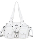 Vintage Y2k Multi-Pocket Shoulder Bag