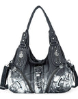 Hobo Tie-Dye Multilayer separation Comfort Shoulder bag-Angelkiss Bag