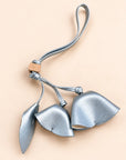 Sculptural Flower Bag Charm for a Colourful Finishing Touch