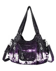 Vintage Spacious Crossbody Bag with Shoulder Carry