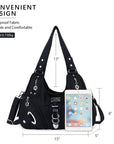 Hobo Shoulder Handbag Purse-Angelkiss Bag
