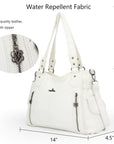 Angel Kiss Ladies roomy washed handbag-Angelkiss Bag
