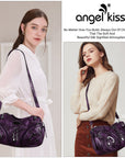 Hobo tie-dye vintage shoulder purse-Angelkiss Bag