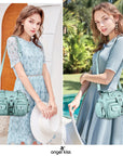 Biker-Style Multi-Pocket Shoulder Bag with Animal-Print Panels