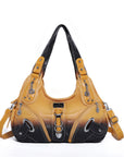 Tie-Dye Large-Capacity Hobo Shoulder Bag
