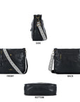 Boho Woven-Strap Tassel Shoulder & Crossbody Bag