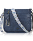 Boho Woven-Strap Tassel Shoulder & Crossbody Bag