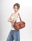 Utility Multi-Pocket Shoulder Bag
