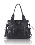 Vintage Multi-Pocket Organiser Shoulder Bag