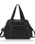 East-West Utility Shoulder Tote Bag with Adjustable Strap