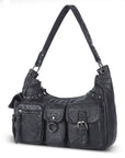 Multi-Pocket Underarm Shoulder Tote Bag