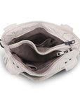 Vintage Multi-Pocket Organiser Shoulder Bag