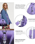 Hobo tie-dye roomy Shoulder Handbag-Angelkiss Bag