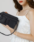 Lightweight Multi-Pocket Mini Shoulder Bag