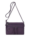 Lightweight Multi-Pocket Mini Shoulder Bag