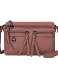 Lightweight Multi-Pocket Mini Shoulder Bag