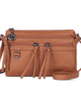 Lightweight Multi-Pocket Mini Shoulder Bag