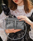 Lightweight Multi-Pocket Mini Shoulder Bag