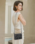 Lightweight Multi-Pocket Mini Shoulder Bag