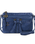 Lightweight Multi-Pocket Mini Shoulder Bag