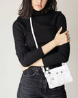 Lightweight Multi-Pocket Mini Shoulder Bag