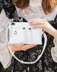Lightweight Multi-Pocket Mini Shoulder Bag