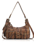 Multi-Pocket Underarm Shoulder Tote Bag