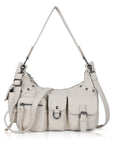 Multi-Pocket Underarm Shoulder Tote Bag