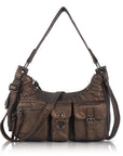 Multi-Pocket Underarm Shoulder Tote Bag