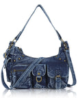 Multi-Pocket Underarm Shoulder Tote Bag