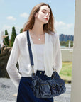 Multi-Pocket Underarm Shoulder Tote Bag