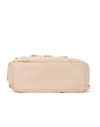 Vintage Multi-Pocket PU Shoulder Bag with Detachable Crossbody Strap