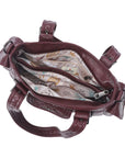 Utility-Inspired Multi-Pocket PU Tote Bag