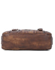 Vintage Multi-Pocket PU Bowling Shoulder Bag