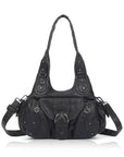 Vintage Multi-Pocket Hobo Bag for Women