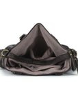 Large Multi-Pocket Shoulder Bag for Campus & Office