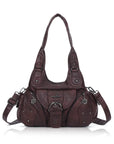 Y2K Ring-Detail East-West Shoulder & Crossbody Bag