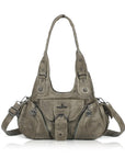 Y2K Ring-Detail East-West Shoulder & Crossbody Bag