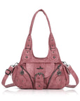 Y2K Ring-Detail East-West Shoulder & Crossbody Bag