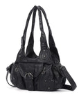 Y2K Ring-Detail East-West Shoulder & Crossbody Bag