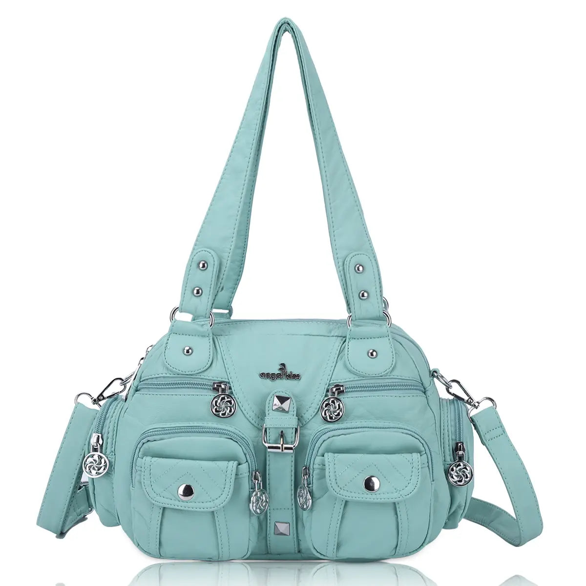 Vintage Y2k Multi-Pocket Shoulder Bag